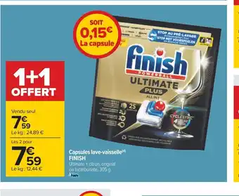 Carrefour Capsules lave-vaisselle(d) offre