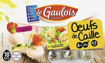 Spar ŒUFS DE CAILLE offre