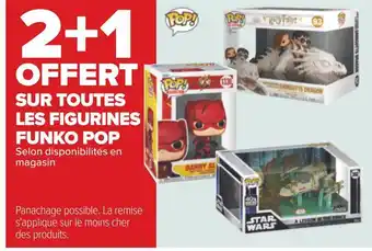Carrefour 2+1 offert sur toutes les figurines funko pop offre