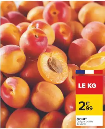 Carrefour Abricot offre
