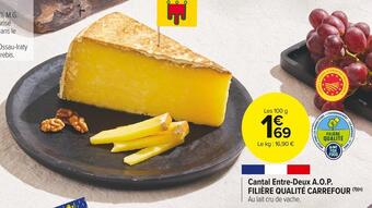 Carrefour Market Filière qualité carrefour cantal entre-deux a.o.p. offre