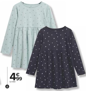 Carrefour Robe fille offre