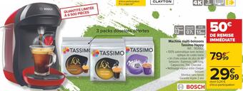Bosch machine multi-boissons tassimo happy