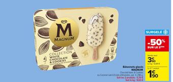 Carrefour Market Magnum bâtonnets glacés offre