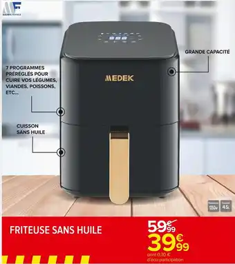 Carrefour Market Medek friteuse sans huile offre