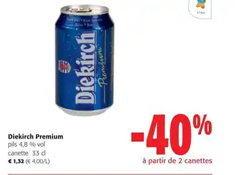 Diekirch Premium pils 4,8 % vol