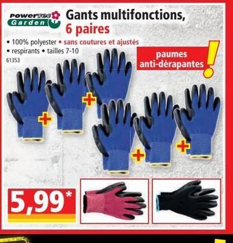 Norma Gants multifonctions offre