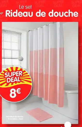 b&m Rideau de douche offre
