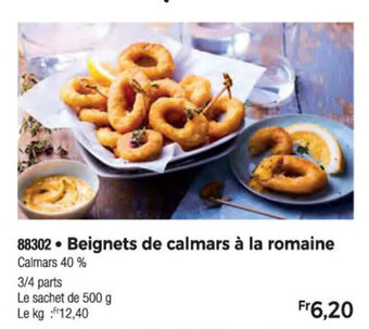 Thiriet Beignets de calmars à la romaine offre