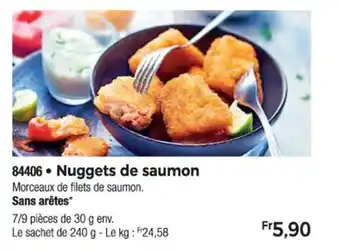 Thiriet Nuggets de saumon offre