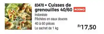 Thiriet Cuisses de grenouilles 40/60 offre