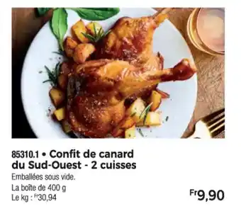 Thiriet Confit de canard du Sud-Ouest - 2 cuisses offre