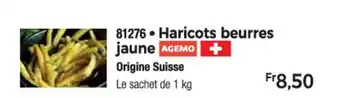 Thiriet Haricots beurres jaune offre