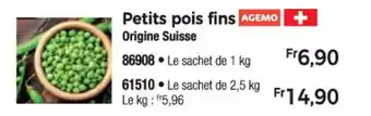 Thiriet Petits pois fins offre
