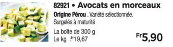 Thiriet Avocats en morceaux offre