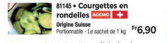 Thiriet Courgettes en rondelles offre