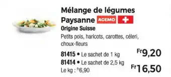 Thiriet Mélange de légumes Paysanne offre