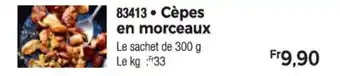 Thiriet Cèpes en morceaux offre