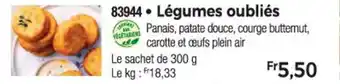 Thiriet Légumes oubliés offre