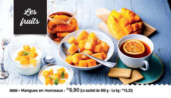 Thiriet Mangues en morceaux offre