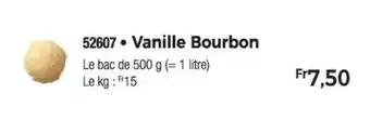Thiriet Vanille Bourbon offre
