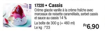 Thiriet Cassis offre