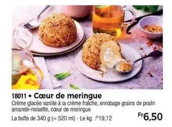 Thiriet Cœur de meringue offre