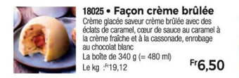 Thiriet Façon crème brûlée offre