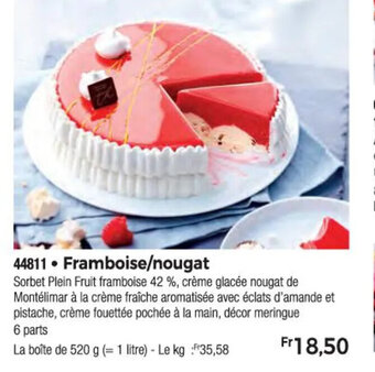 Thiriet Framboise/nougat offre