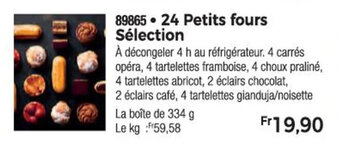 Thiriet 24 Petits fours Sélection offre