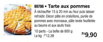 Thiriet Tarte aux pommes offre