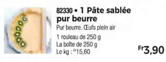 Thiriet 823301 Pâte sablée pur beurre offre