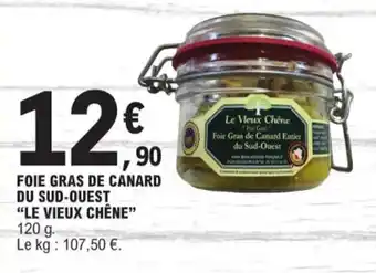 E.Leclerc FOIE GRAS DE CANARD DU SUD-OUEST offre