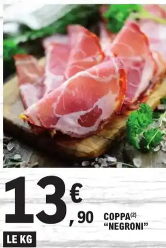 E.Leclerc COPPA (2) "NEGRONI" offre