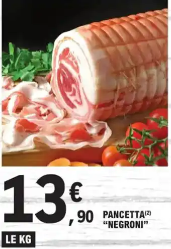 PANCETTA (2) "NEGRONI"