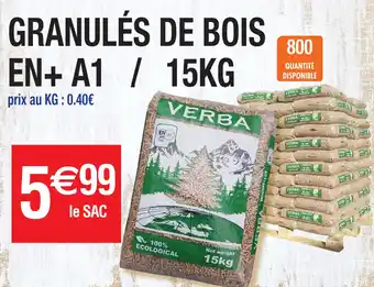 GRANULÉS EN+ A1 / 15KG