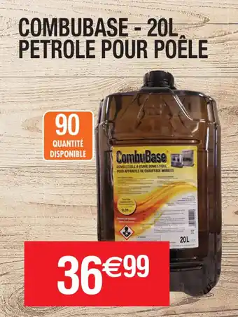COMBUBASE - 20L PETROLE POUR POÊLE