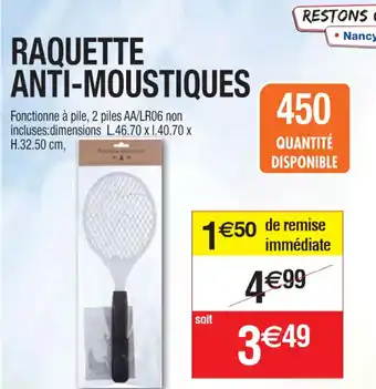 RAQUETTE ANTI-MOUSTIQUES