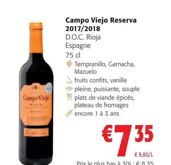 Campo Viejo Reserva 2017/2018
