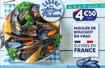 E.Leclerc MOULES DE BOUCHOT EN VRAC offre