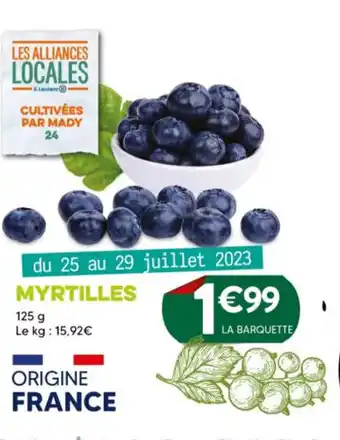 E.Leclerc MYRTILLES offre