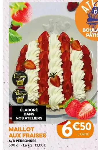 E.Leclerc MAILLOT AUX FRAISES offre
