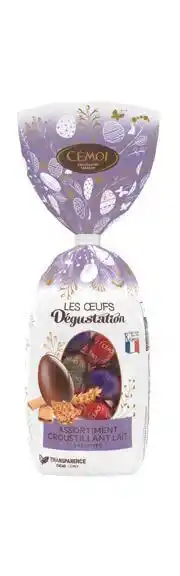 Auchan OEUFS DÉGUSTATION ASSORTIMENT CROUSTILLANT LAIT offre