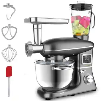 E.Leclerc Hyundai robot pâtissier success cake 1500w 6.2l avec blender et hachoir multifonction offre