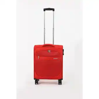 E.Leclerc Valise cabine souple rouge american tourister 55cm deep dive offre