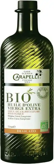 Géant Casino Huile d’olive vierge extra bio Delicato offre