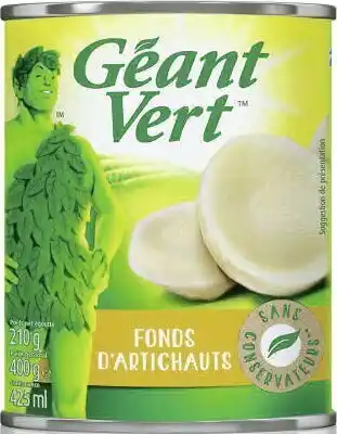 Géant Casino Fonds d’artichauts offre