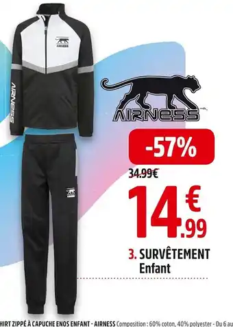 Intersport 3. SURVÊTEMENT Enfant offre