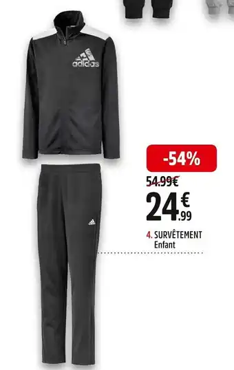 Intersport 4. SURVÊTEMENT Enfant offre