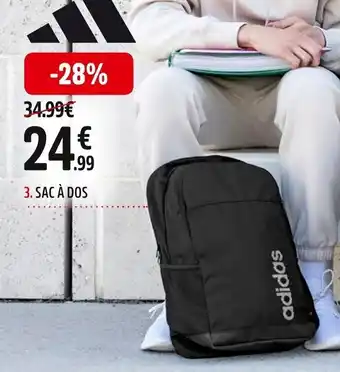 Intersport 3. SAC À DOS offre